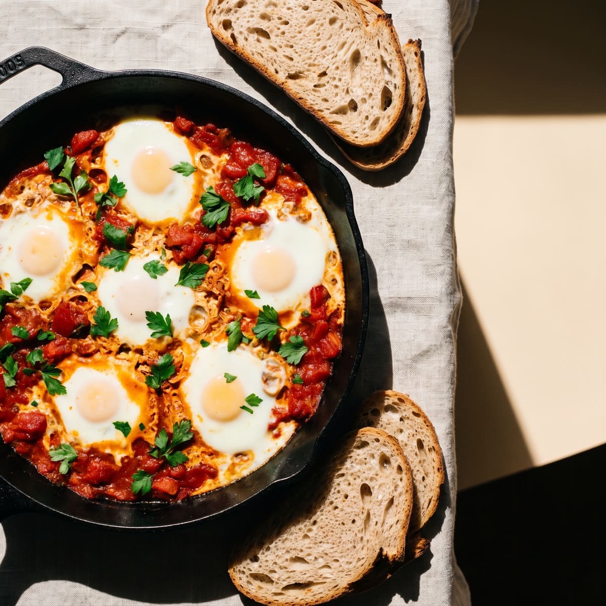 AI-generated photo: Shakshuka
